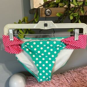 Polka Dot Bikini Bottom